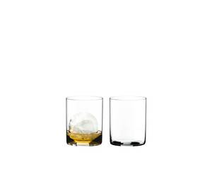 lot 13111 image: Riedel O Wine Tumbler Whisky H20 Glass, Set of 2