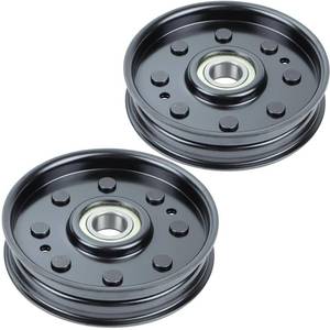 lot 13114 image: NIDAIFEI 2 Pack AM37249 Idler Pulley for John Deere 48in 54in Mower Deck