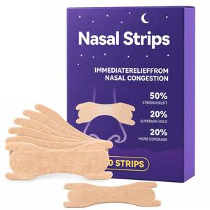 lot 14278 image: 60PCS Nasal Strips for Snoring Extra Strength Nasal Congestion Relief