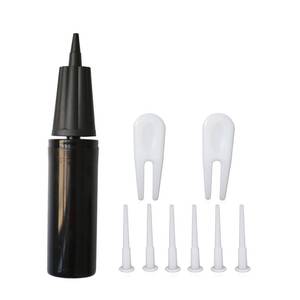 lot 14295 image: CORECISE Hand Air Pump,Two-Way Hand Yoga Ball Pump, 9 Inch Double Action Hand Pump Inflator for Exercise Balls, Swimming Ring,Balloons and Inflatable Balls