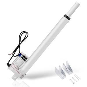 lot 19111 image: ECO-WORTHY Heavy Duty 330lbs1500N Solar Tracker Linear Actuator Multi-Functions (12V, 14in) IP54 Waterproof Linear Motion Actuator