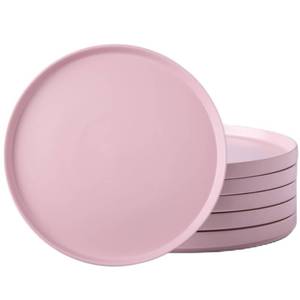 lot 19160 image: AmorArc Ceramic Salad Plates Set of 6, Matte Glaze 8.0 Inch Dishes Set