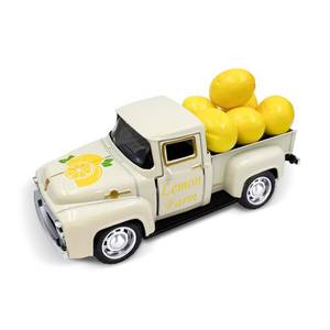lot 20148 image: Teeloray Lemon Truck Decor with Mini Fake Lemons Lemon Decorations, Cream