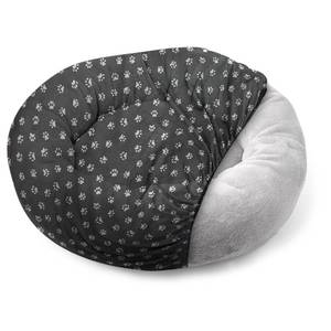 lot 20164 image: Qwazy Cupcake Round Dog Bed Covers Replacement Washable, Dog Bed Washable Cover, for All Shapes (Medium (Up to 36), Paw Chic)