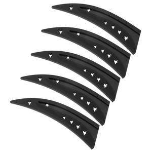 lot 20172 image: PATIKIL Plastic Safety Knife Cover Sleeves for 6in Boning Knife 6.4 x 1.6 Inch (LxW), 5 Pack Knife Blade Guard Protector Universal Kitchen Knife Sheath for Kitchen Bar, Black
