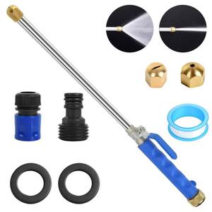 lot 20176 image: 2026 New Jet Nozzle High Pressure Hose Nozzle, 2-in-1 Power Washer Wand.