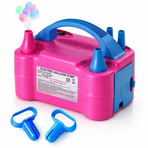 lot 20231 image: Acclsoop Balloon Pump Electric, Rose Red
