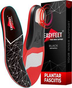 lot 20238 image: Plantar Fasciitis Insoles for Men and Women - High Arch Support Inserts