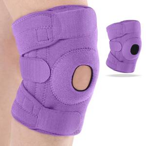 lot 20263 image: Foilswirl 1 Pcs Kids Knee Brace with Side Stabilizers,Purple