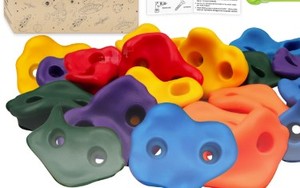 lot 2269 image: Detachable fake rock climbing grips