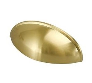 lot 2274 image: Oval Cabinet Knob with Hardware