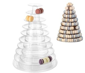 lot 5384 image: 10 Tier Macaron Tower Display Stand