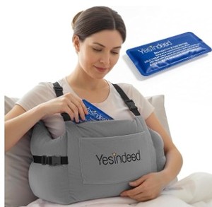 lot 5421 image: Yesindeed Reusable Hot and Cold Gel Pack Mastectomy Pillow