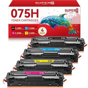 lot 1769 image: 075H 075 High Yield Toner Compatible for Canon 075H 075 Toner Cartridge Set