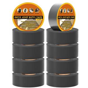 lot 1831 image: JOAPRIL Butyl Joist Tape for Decking 2�50, 10 Rolls Waterproof Deck Tape