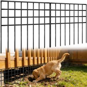 lot 1857 image: 42.5ft(L) x 13in(H) Garden Fence Animal Barrier, 30 Panels No Dig Fence Panels for Dog Rabbit, Rustproof Metal Dig Defence Fencing Bottom Barrier, Anti Digging Garden Edging Border for Outdoor, Yard