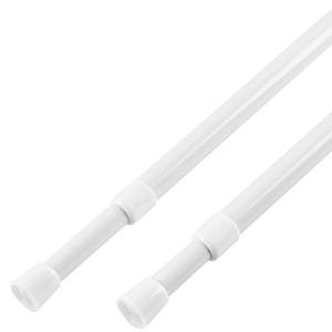 lot 2017 image: KXLife 2 Pcs Spring Tension Curtain Rod Adjustable 28 to 40 Inches, White