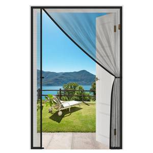 lot 2026 image: MAGZO Magnetic Screen Door, Fits 30 x 80 Door (Mesh 32 x 81), Gray