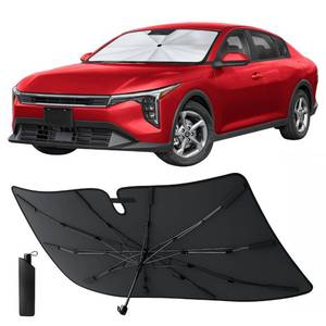 lot 2039 image: Econour Windshields Sun Shade for Car, Foldable Car Sunshade & Window Tint