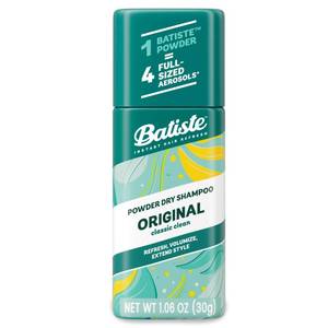 lot 2050 image: Batiste Powder Dry Shampoo, Original Fragrance Non-Aerosol, 1.06 Oz