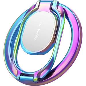 lot 2051 image: Doflyesky Magnetic Phone Ring Holder with Magsafe, Double Adjustable Gym Finger Ring Grip, Removable Phone Grip, for iPhone, iPad and Smartphones, Compatible with Magnetic Car Mount (Colorful)
