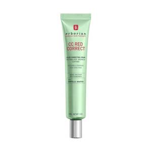 lot 2052 image: Erborian CC Red Correct - Skincare-First Green Color Corrector with Centella Asiatica, Illuminating Color Corrector with Redness Coverage & SPF 25 - Cica, Korean Skincare, 1.5 Oz