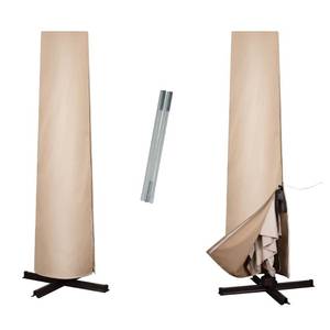 lot 2068 image: Patio Umbrella Cover for 9ft to 13ft Outdoor Umbrella, 600D Waterproof UV Resistant Cantilever Umbrella Cover with Zipper and Rod