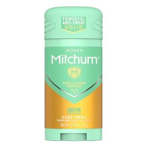 lot 2100 image: Mitchum Women Invisible Solid Antiperspirant Deodorant, Pure Fresh, 2.7 oz