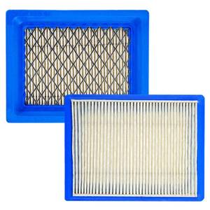 lot 2130 image: HEYZLASS 2 Pack XT650 Air Filter with Metal Protection, Compatible with Kohler XT675 Engine 14-083-22-S 14-083-22-S1 Lawnboy Toro Lawn Mower Air Filter