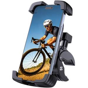 lot 2142 image: BOWXUR Bike Phone Holder Mount, Motorcycle Phone Mount, 360° Adjustable Phone Holde Mount for Bike and Motorcycle, Shockproof & Anti-Shake Design, Fits 4.7��7 Smartphones (Black)