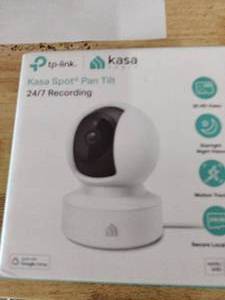 lot 2143 image: Kasa Smart Home 2MP Indoor Recordable Pan Tilt Camera