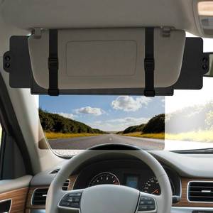 lot 2154 image: Veharvim Sun Visor Extender for Car (Polarized, UV400, PC Lens, 2 Side Sunshade), Car Visor Extender Sun Blocker, Visor Extender Attachment, Anti-Glare for Safe Driving