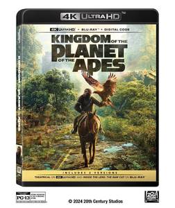 lot 2182 image: Kingdom of the Planet of the Apes - 4K  Blu-ray  Digital