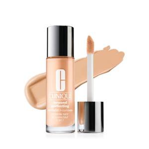 lot 2208 image: Clinique Beyond Perfecting Lightweight Liquid Foundation  Concealer For Dry Combination to Oily Skin Types  Full Coverage  Natural Matte Finish, Cream Whip, 1 Fl Oz