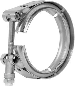 lot 2449 image: PALOZO 5 Inch V Band Clamp Stainless Steel 304 V-Band Bolt Clamp