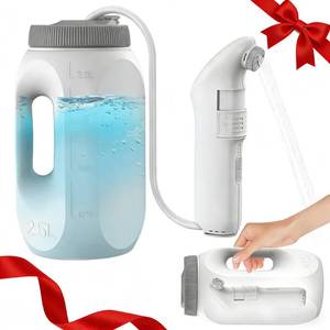 lot 3669 image: Teabelle Portable Electric Bidet with 2.5L Tank, High Pressure,White