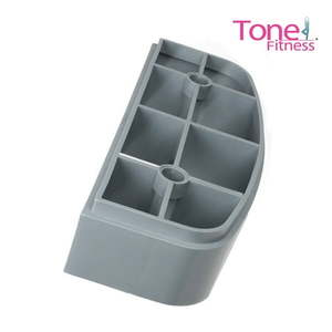 lot 5430 image: Tone Fitness Aerobic Step 2 Risers  Gray