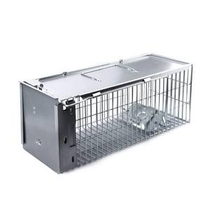 lot 5431 image: Faicuk Heavy Duty Squirrel Trap Chipmunk Trap Rat Trap and Other Similar-Size Rodents - 16.3 x 6 x 6.7