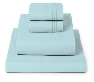 lot 5456 image: Mellanni Iconic 4-Piece, Ultra Soft Sheet Set (King, Aqua)