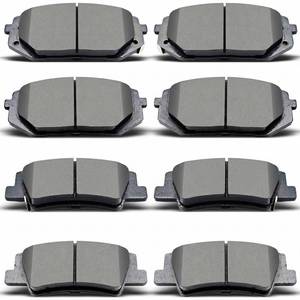 lot 6261 image: DYZJKWJW D2299 D2398 Front Rear Ceramic Brake Pads Set Fit For 2022 2023 2024 Hyundai Tucson, For 2023 2024 2025 Kia Sportage