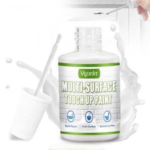 lot 6267 image: White Touch Up Paint Pen, White Paint for Wall, Door, Cabinets, Furniture, Enamel (Semi-Gloss, 30ML)