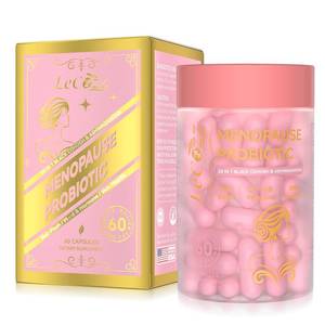 lot 6271 image: LeCozz Menopause Supplement for Women Hormone-Free Probiotic with Black Cohosh & Ashwagandha Support for Hot Flashes Mood Balance & Skin Health 60 Capsules Lot of 2