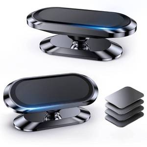 lot 6281 image: ��2-Pack�� Magnetic Phone Holder for Car Dash��Strong Magnet�� Magnetic Car Phone Holder Mount ��4 Plate�� Phone Holders for Your Car Phone Mount for Car Dashboard Cell Phone Car Mount for iPhone Samsung