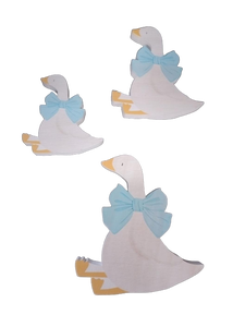 lot 6289 image: Lineshading 3 Pcs Silly Goose Bl... esk Tiered Tray 5.94.73.9 Inch X004PIPMQB