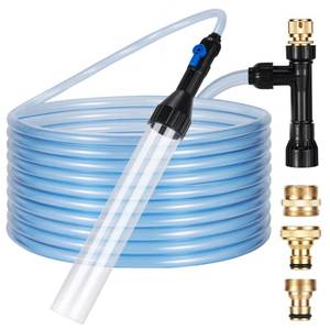 lot 7895 image: DXOPHIEX Gravel Vacuum for Aquarium Fish Tank Siphon, 30 Feet