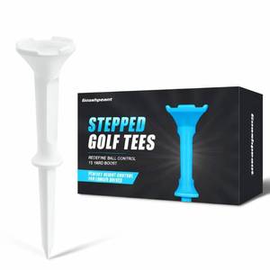 lot 7911 image: Goashpeaot Stepped Golf Tees, 110150 Count Mixed Size Golf Tees, 3-14 & 1-12, Stable Low-Resistance Golf Tees for Drivers & Practice