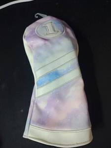 lot 8330 image: Golf Headcover Driver 1 Watercolor Pastel