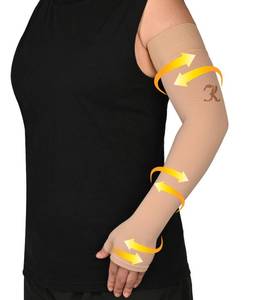 lot 8370 image: KEKING Single 20-30mmHg Medical Compression Sleeve Gauntlet for Lymphedema
