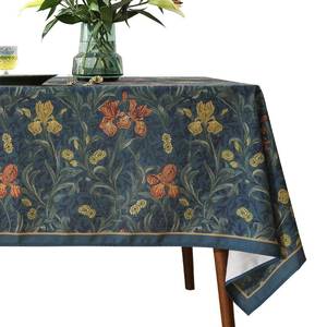 lot 8389 image: patdrea Vintage French Linen Tablecloth,Rectangular,118x67-Herbert C