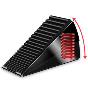 lot 8419 image: AIMAXINKE Door Stoppers for Bottom of Door-Large Heavy Duty Door Stop Wedge